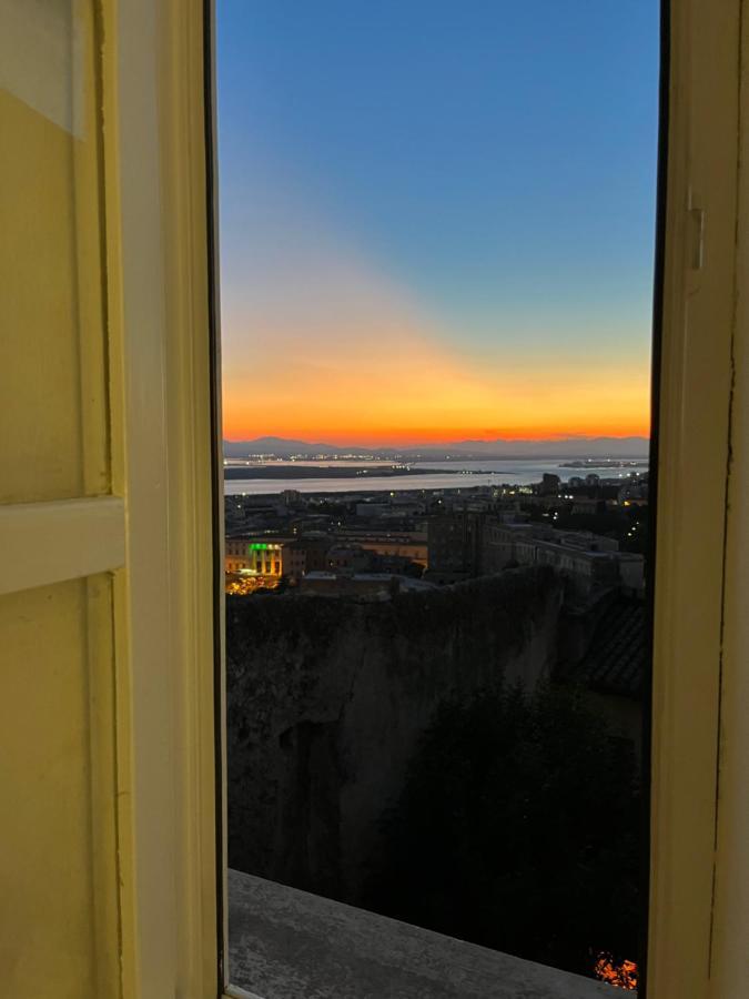 Antica Dimora La Madonnina, Residenza Storica Con Vista Incantevole A Cagliari Apartment ภายนอก รูปภาพ