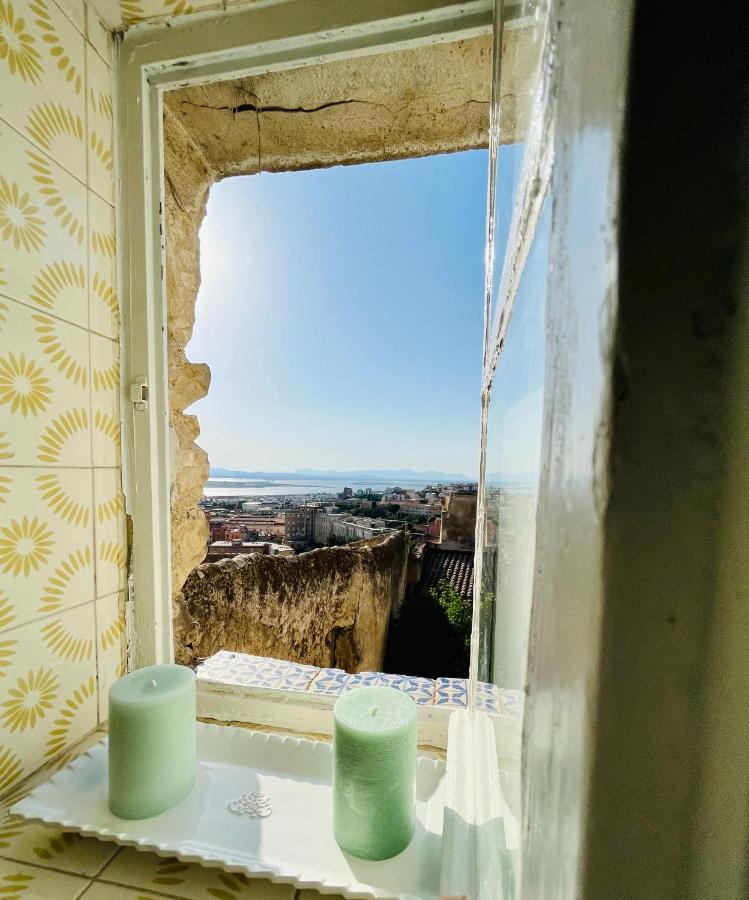 Antica Dimora La Madonnina, Residenza Storica Con Vista Incantevole A Cagliari Apartment ภายนอก รูปภาพ
